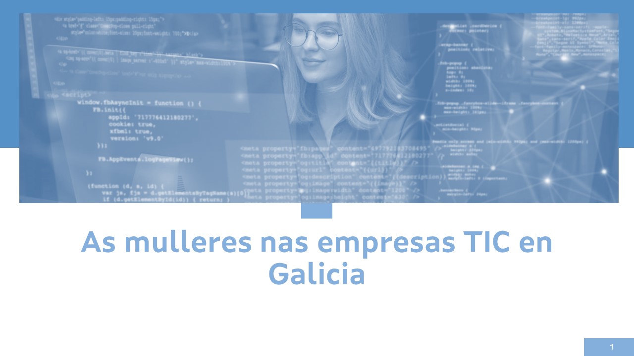 As mulleres no sector TIC. Edición 2022