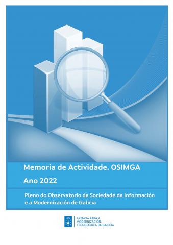 Memoria Anual OSIMGA: ano 2022