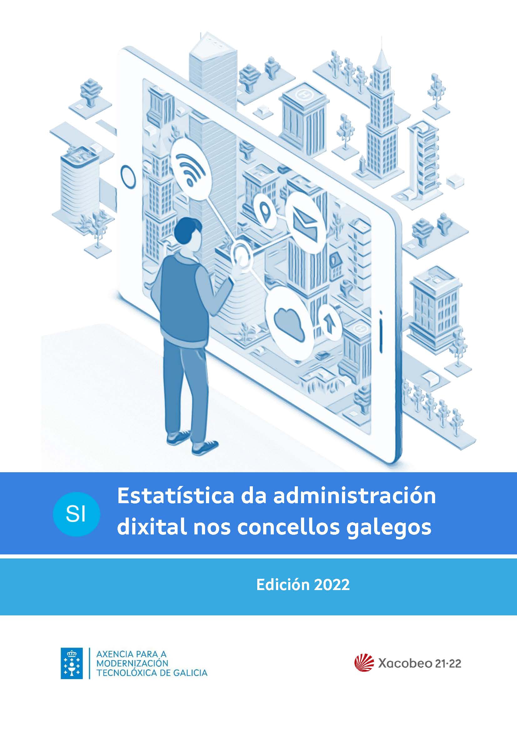 Estatística da administración dixital nos concellos galegos