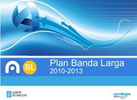 Máis do 95% da poboación galega dispón de cobertura de banda larga