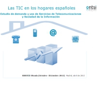 Redúcese un 4,8% o consumo de servizos TIC nos fogares 