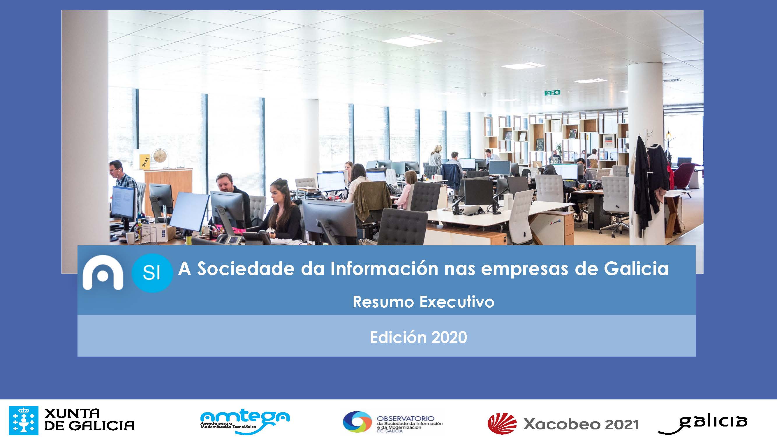  O gasto en TIC das empresas galegas superou os 457 millóns de euros, un 11,7% máis que no exercicio anterior