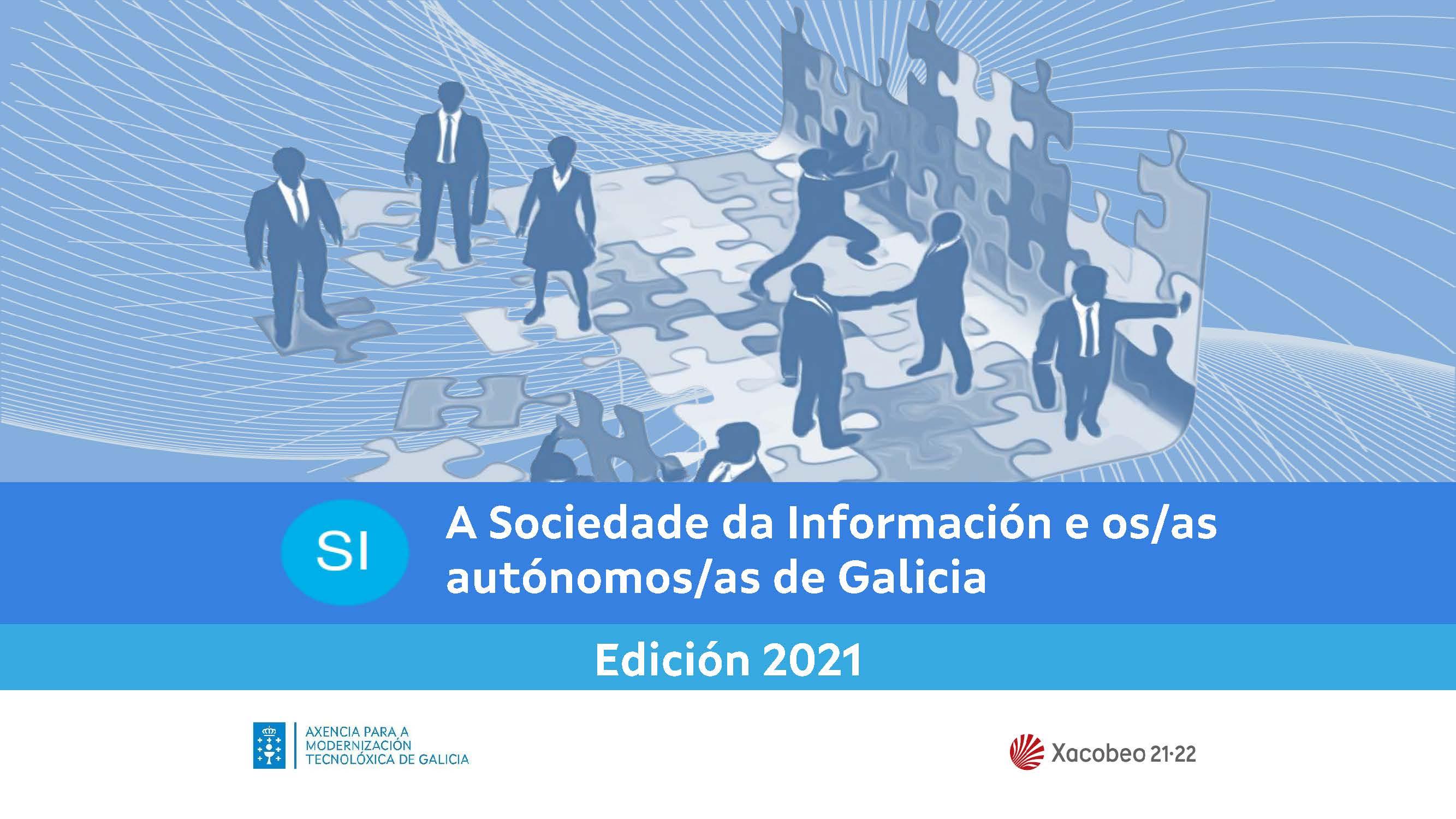 A Sociedade da Información e os/as autónomos/as de Galicia. 2021