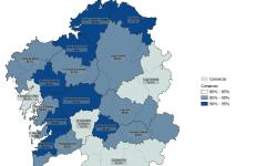O uso de internet en Galicia igualouse coa media europea no período 2017-2020 E é practicamente universal  entre os 16 e os 44 ano